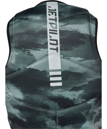 Jetpilot 2023 Freeride Mens Neo Vest - Green Camo
